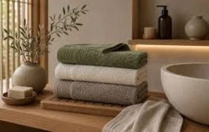 Towels and wellness essentials
