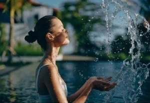 Rustig water als symbool voor diepe ontspanning tijdens floaten